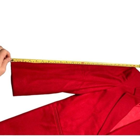 vintage dead stock  Sag Harbour red wool oversized blazer - Picture 8 of 8